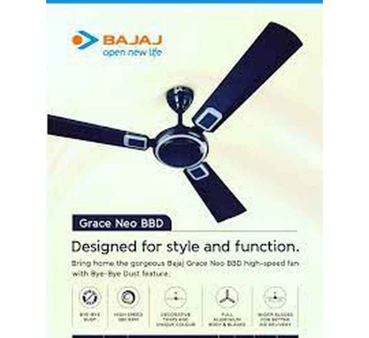 Bajaj GRACE NEO BBD 1200MM PURPLE HAZE Ceiling Fan(251094 PURPLE HAZE)